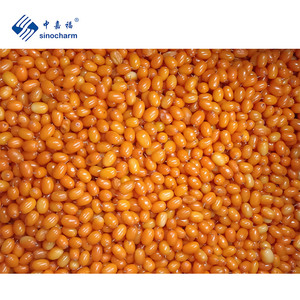 Sinocharm BRC-A certifié approuvé sauvage 10mm IQF argousier 14% Brix gelé argousier - Product Image 3