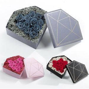 Customized High Quality Printed Paper <b>Flower</b> Gift <b>Box</b> - Product Image 4