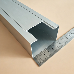 Canal en alliage d'aluminium 6063 T5 sur mesure pour système de maintien de câbles chauffants anti-givre pour toitures d'hiver et gouttières de villas - Product Image 2