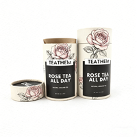 Boîte d'emballage ronde en carton de couleur unie en gros avec revêtement UV pour bougies et petites quantités minimales de commande – Nouveaux designs de boîtes