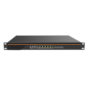BKHD 1U C3000 6LAN 2SFP + 10gbps Intel C3558 C3758 C3958 <span class=keywords><strong>Atom</strong></span> межсетевой экран VPN Pfsense многофункциональный маршрутизатор-сервер 24 часа работы - Product Image 1