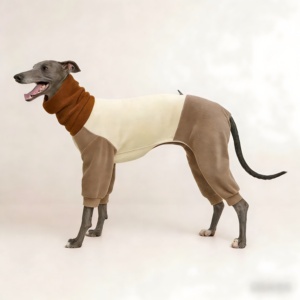 Ropa para Perros al por Mayor, Mono de Poliéster Suave, Cuello Alto, Corte Ajustado, Ropa de Invierno para Perros Grandes - Product Image 4