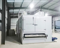 Volautomatische Doorlopende Transportband Gaasbanddroger Voor Fruit En Groente Drogen Voedsel Dehydratatiemachine