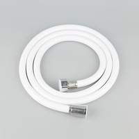 Tuyau de douche flexible chromé avec inverseur pour kits de douche, idéal pour salle de bain et salle de sport