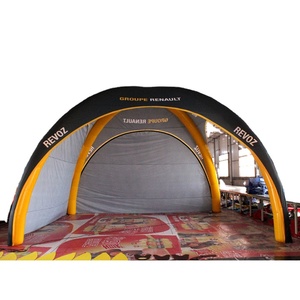 Tenda Gonfiabile in Tessuto Oxford 10x10ft Resistente per Eventi all'Aperto, Pubblicità Commerciale, Gazebo, <span class=keywords><strong>Glamping</strong></span> e Campeggio - Product Image 1