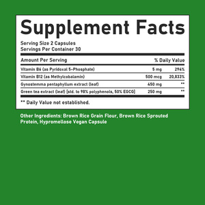 Service Personnalisé : Capsules Brûle-Graisse Abdominale avec Gynostemma Pentaphyllum et Thé Vert, pour Brûler la Graisse Abdominale Tenace, Vitamine B6 - Product Image 2