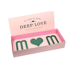 Cheap Luxury I Love you mom gift flower packaging boxes mother day gifts flower box for flowers