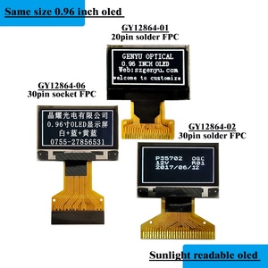จอแสดงผลสีขาวน้ำเงินเหลืองใช้พลังงานต่ำ <span class=keywords><strong>OLED</strong></span> <span class=keywords><strong>128x64</strong></span> 96x128 IPS <span class=keywords><strong>SSD1306</strong></span> I2C <span class=keywords><strong>OLED</strong></span> 096นิ้วจอแสดงผล <span class=keywords><strong>OLED</strong></span> 096นิ้ว - Product Image 3