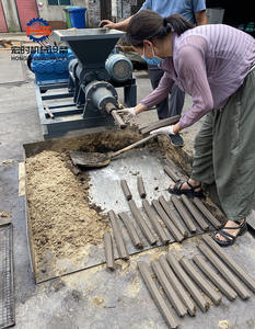 Máquina de tipo 160 para hacer briquetas de carbón de <span class=keywords><strong>Marabu</strong></span> cubano, máquina automática para hacer briquetas - Product Image 6