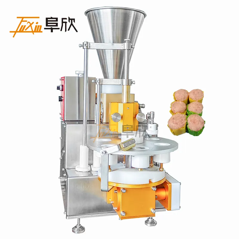 2024 new semi-automatic siomai making machine/multi-functional desktop shuimi forming machine