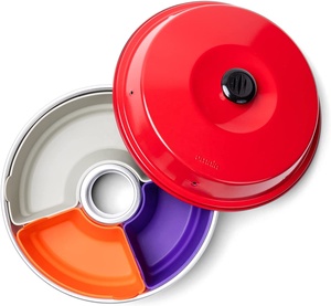 Lot de 6 moules en Silicone pour le four de Camp, Inserts de séparation pour la cuisson, le rôtissage, la cuisson dans le four Omnia - Product Image 4