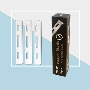 Cuchillas de afeitar de un solo filo de acero inoxidable de alta calidad, venta al por mayor, cuchillas de afeitar de seguridad anticorte - Product Image 1