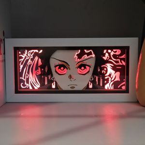 Lampada 3D in Carta Intagliata, Luce Notturna con Personaggio Anime <span class=keywords><strong>Uzumaki</strong></span> per Fan - Product Image 1
