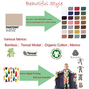 <span class=keywords><strong>Saco</strong></span> de Dormir Envolvente de Bambú <span class=keywords><strong>Personalizado</strong></span> para Recién Nacidos con Brazos Descubiertos, Anti-Sobresalto, Envoltura para Bebés para Calmar, Ligero para Primavera y Verano - Product Image 5