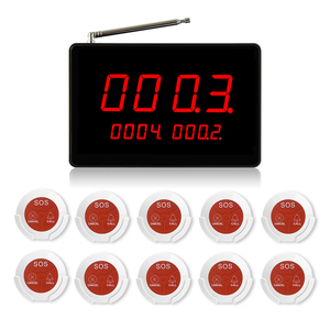 Wireless Nurse <strong>Call</strong> <strong>Button</strong> Kit Hospital Clinic Emergency Alarm Pager System Patient <strong>Call</strong> System - Product Image 1