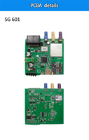 Aksesoris Pelacak GPS Genggam Berkualitas Terbaik untuk Logistik Rantai Dingin Truk 4G/2G GSM Sensor Suhu Truk Berpendingin PC Track
