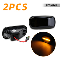 Feu de position latéral LED compatible Honda, forme de feuille, PZD0147 12V, remplacement pour Accord Civic CR-V