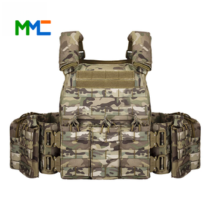 เสื้อกั๊กยุทธวิธีผ้าโพลีเอสเตอร์อ็อกซ์ฟอร์ดแบบปลดเร็ว MMC ผลิตในจีน OEM พร้อมสายรัดหน้าอก อุปกรณ์ป้องกัน แผ่นกันกระสุนแบบ Molle - Product Image 1