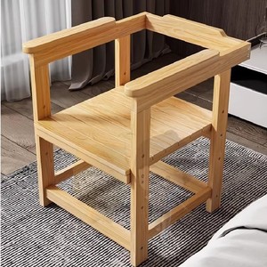 <span class=keywords><strong>Meuble</strong></span> de salle de bain multifonctionnel en <span class=keywords><strong>bois</strong></span> de <span class=keywords><strong>bambou</strong></span> massif Chaise de toilette moderne Accoudoir épais Tabouret mobile Femmes enceintes Personnes âgées - Product Image 4