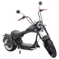 3PLUSCOCO MH3 Entrepôt Hollandais EEC COC Cyclomoteur Électrique Citycoco Scooter Ebike 2000W-4000W Charge 200kg Autonomie 60-80km >65km/h