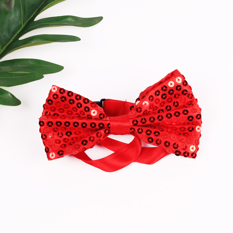 В Горошек Оптовая Продажа 2021 Лидер продаж мужской моды с вышивкой и блестками, галстук-бабочка, для взрослых и детей, общая модель