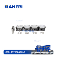 Kit de piston MANERI, segments de piston 11258657760 11258638448 11258637989 F56 F57 F36 pour BMW B38A15A B48B20A 1.2T 1.5T