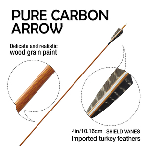 Flèches en fibre de carbone pure Reegox, best-seller, rectitude 0.001/0.003/0.006, ID 3.2mm/4.2mm/6.2mm, tige camouflage, acier pour tir à l'<span class=keywords><strong>arc</strong></span> - Product Image 5
