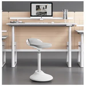 Werkseitig verstellbarer ergonomischer aktiver Büro-Schaukel-Wobble-Sitz-Steh stuhl Work-Balance-Stand hocker