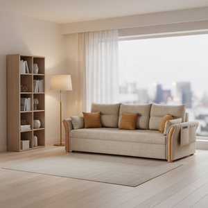 Sofá Cama Reclinable <span class=keywords><strong>de</strong></span> Lujo con Espacio <span class=keywords><strong>de</strong></span> Almacenamiento, Tela Elástica <span class=keywords><strong>de</strong></span> Alta Calidad, Ideal para Apartamentos Pequeños, Mueble para el Hogar - Product Image 3