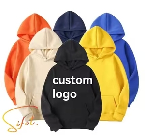 Sifot fabricante personalizado 400gsm Heavyweight Crop Boxy cremallera Vintage apenado bordado parche hombres ácido lavado Zip Up Hoodie - Product Image 2