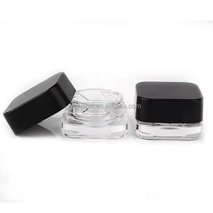 9ml cear đen trắng vuông lọ thủy tinh cô đặc hộp thủy tinh với ngăn hai ngăn chứa dầu 9ml chia Jar - Product Image 6