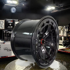 ล้ออัลลอยด์อะลูมิเนียมฟอร์จ ขนาด 19-22 นิ้ว 5 รู สีดำ กว้าง 10J PCD 30 มม. ET ใหม่ ใช้ได้กับรถยนต์ทั่วไป - Product Image 2