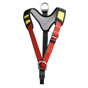 Alnas Half-body Safety Harness Adjustable Length Polyester Quick Connect Buckle 4 D-rings Stainless Steel Fall Protection - Product Image 2