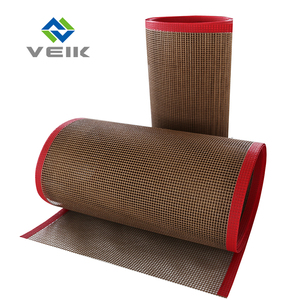 สายพานลำเลียงแบบตาข่ายเปิดเคลือบ <span class=keywords><strong>PTFE</strong></span> ทนความร้อนสำหรับเครื่องอบยูวี - Product Image 3