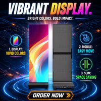 Kiosque sur pied Android, lecteur vidéo LCD publicitaire, totem numérique tactile d'intérieur, affichage LED TFT LCD pour ascenseur
