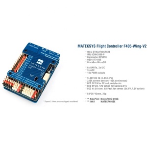 Contrôleur de vol Matek Mateksys F405 WING V2 F405-WING-V2 pour ArduPilot INAV RC, modèle d'avion à aile fixe - Product Image 3