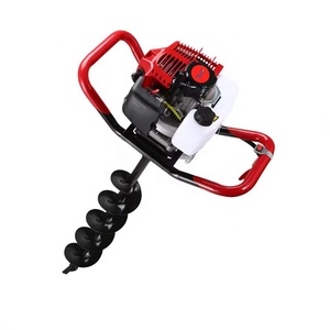 Herramientas de jardín, excavadora manual de agujeros de poste, barrena de tierra de gasolina, barrena de tierra 52CC - Product Image 6