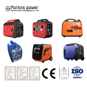 Máy phát điện chạy xăng mini di động Porkns 1.2KW 1.5kva 2.25kva 2.5kva 2.75kva 3.2kva 5Kw, loại máy phát điện inverter chạy xăng êm ái - Product Image 5