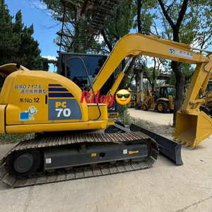 รถขุดใช้แล้วรถขุด Komatsu Pc70แท้75เข็มวินาที Pc70-8รถขุดตีนตะขาบนำเข้าจากญี่ปุ่น - Product Image 1