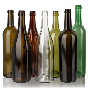 Botella de Vino de Vidrio a Bajo <span class=keywords><strong>Precio</strong></span>, Botellas de Vino de Vidrio de 750 ml a 1500 ml, Botella de Vino Tinto Helado - Product Image 2