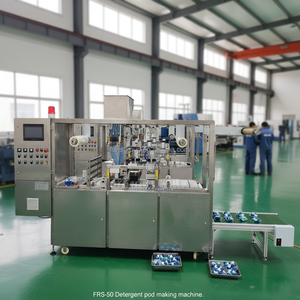 Film soluble dans l'eau Pva entièrement automatique capsules de lavage de linge dosettes 3 <span class=keywords><strong>en</strong></span> 1 2 <span class=keywords><strong>en</strong></span> 1 dosettes de détergent faisant des machines d'emballage multifonctions - Product Image 6