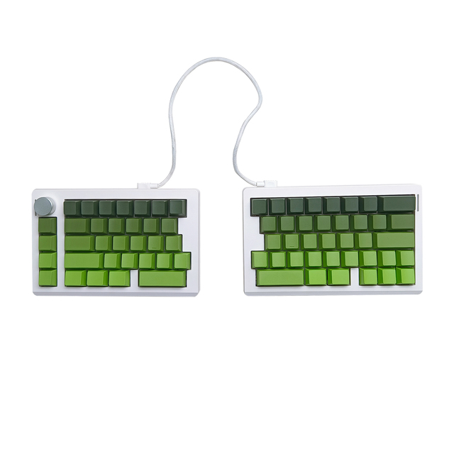 ZUOYA GMK70 Wireless Split Keyboard Kit 3Mode Hot-swap Ergonomic One-handed Keyboard for Esports Gaming Keyboards