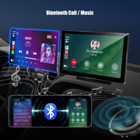 GPS Mobil 9 Inch CarPlay Android Auto Mirror Link Stir Mobil Stereo Head Unit PND Portabel Smart Carplay Monitor Sentuh