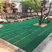 Grille de pavés d'herbe de stabilisation de pente en plastique HDPE de nid d'abeille de verrouillage résistant de WDF 200ton