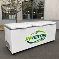 Congelador Horizontal Comercial de Enfriamiento Directo con Capacidad Personalizada, Refrigerador para Restaurantes