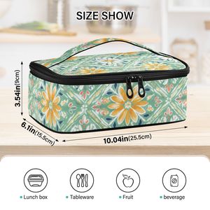 Sac isotherme pour déjeuner imprimé par sublimation, écologique, 2,5 L, sac isotherme pour aliments avec doublure en aluminium - Product Image 3