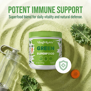 Integratore <span class=keywords><strong>in</strong></span> Polvere di Superfood Verde Naturale e Salutare per la Digestione, il Supporto Circolatorio, Mix di Bevande Multivitaminiche Verdi Quotidiane - Product Image 3