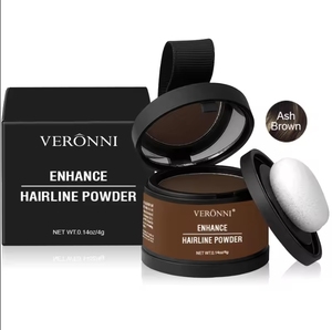 Poudre de camouflage professionnelle pour racines et ligne de cheveux, effet naturel, couvrance totale - Product Image 1