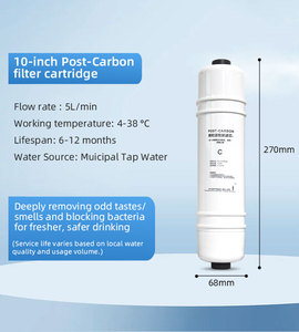 Mười inch nhanh chóng kết nối thiết kế RO UF PP Carbon Hệ thống dòng chảy cao Hàn Quốc thay thế phổ nước lọc Cartridge - Product Image 4