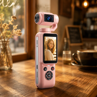 Caméra stabilisée de poche YD07 4K 30fps 330 °   Caméra de vlog avec suivi du visage par IA, stabilisation électronique de l'image (EIS) 6 axes, écran tactile de 2,2 pouces, OEM, FCC, ROHS